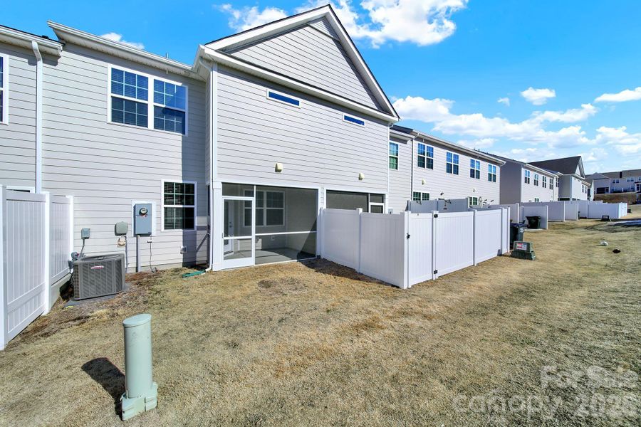 Exterior details and patio area of a home in , Fort Mill (Image 18). Exterior details and patio area of a home in , Fort Mill (Image 18).