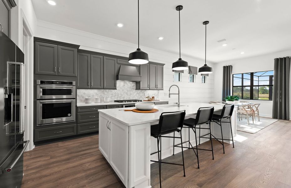 Representative furnished interior of a home built from the Stellar by DiVosta in BeachWalk by Manasota Key, Englewood (Image 44). Representative furnished interior of a home built from the Stellar by DiVosta in BeachWalk by Manasota Key, Englewood (Image 44).