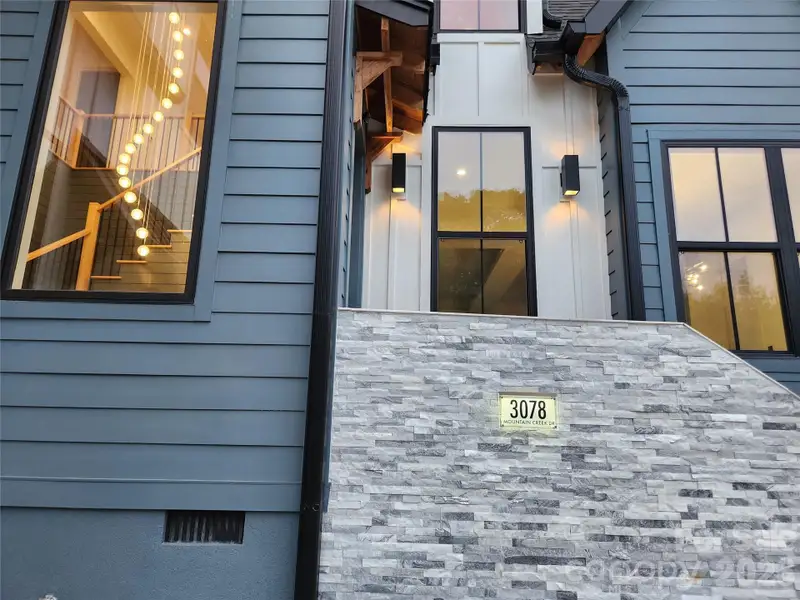 Exterior details and patio area of a home in , Sherrills Ford (Image 23).