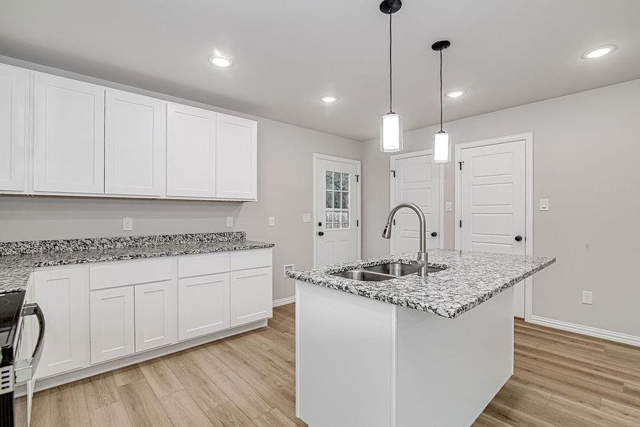 Furnished interior view inside a new home in , Fort Worth (Image 11).