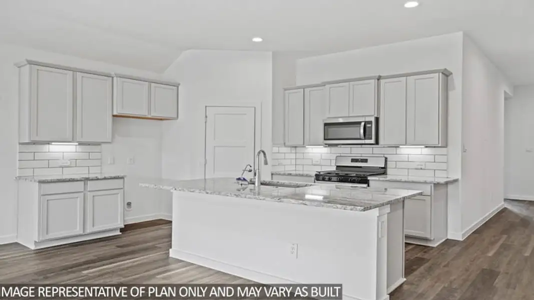 Furnished interior view inside a new home in Hills of Westlake, Conroe (Image 5).