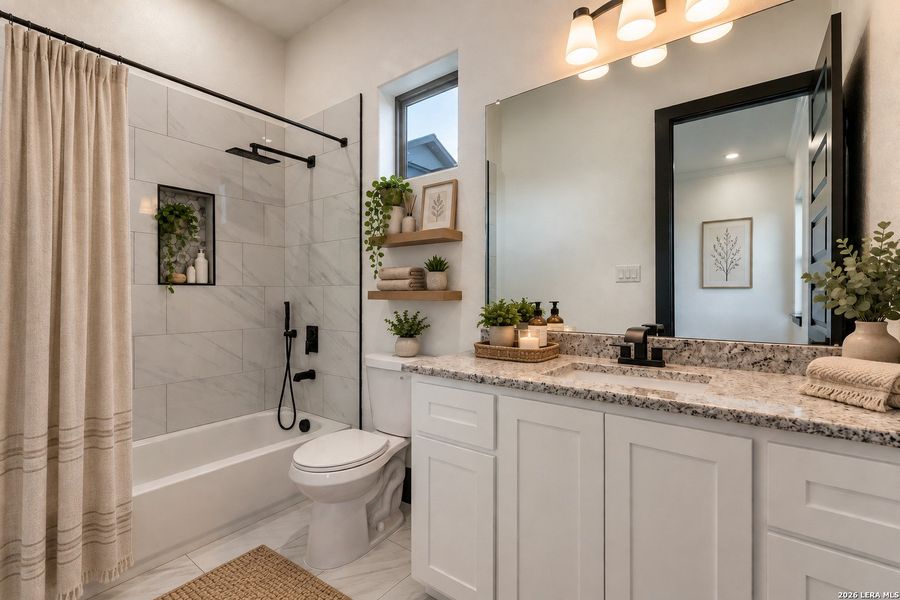 Furnished interior view inside a new home in , Castroville (Image 5).