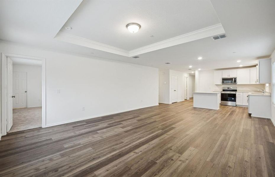 View of kitchen from gathering room View of kitchen from gathering room