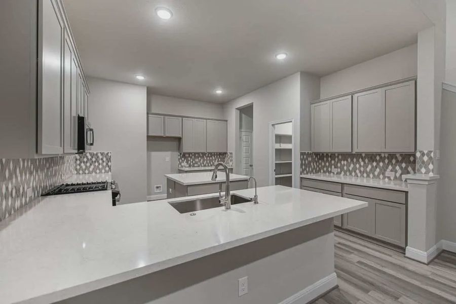 Representative furnished interior of a home built from the Shenandoah by Chesmar Homes in Jubilee 50's, Hockley (Image 5).