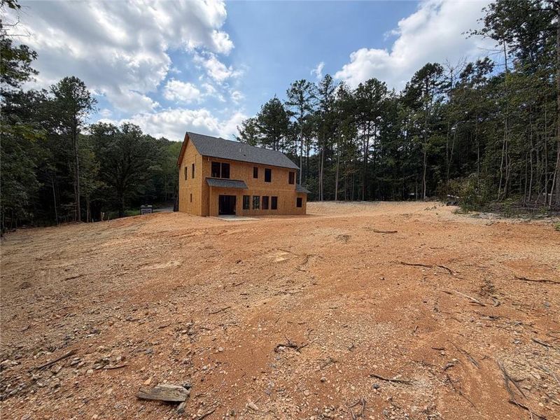 Site preparation for new homesites in , White (Image 37). Site preparation for new homesites in , White (Image 37).