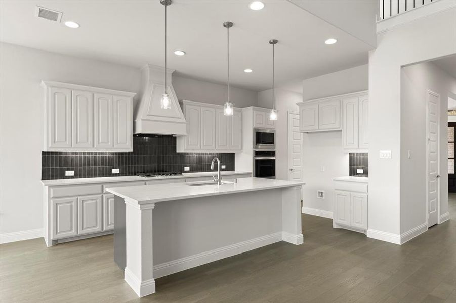 Furnished interior view inside a new home in Brookshire at Legacy Hills, Celina (Image 9).