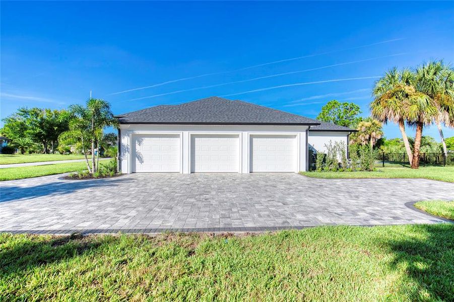 Front exterior of a new home in , Ormond Beach, FL, highlighting curb appeal (Image 23).