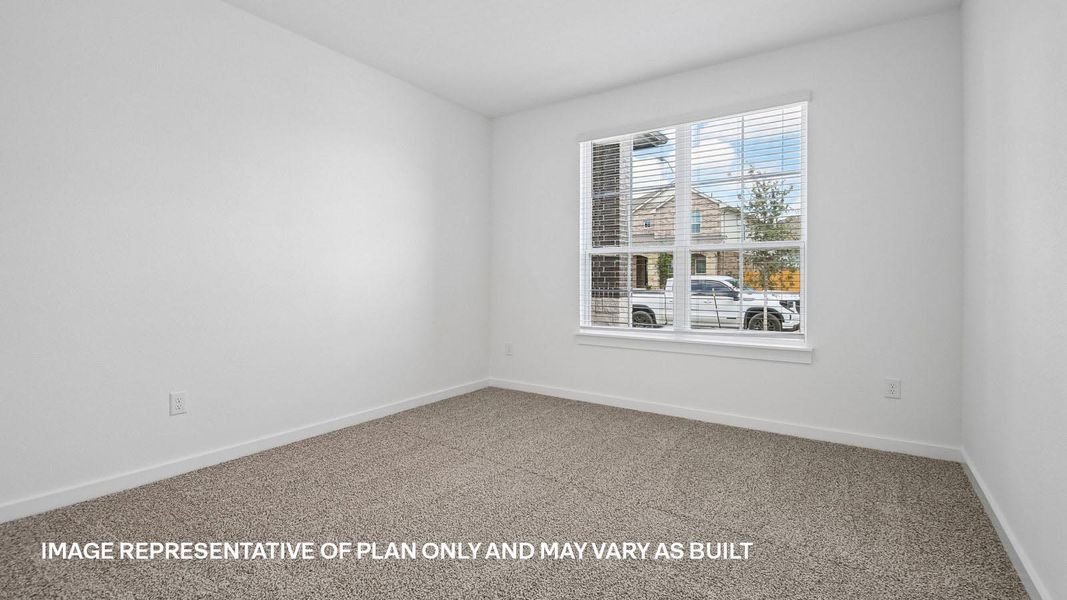 Spacious, unfurnished interior of a new home in Rosenbusch Ranch, Leander (Image 19). Spacious, unfurnished interior of a new home in Rosenbusch Ranch, Leander (Image 19).