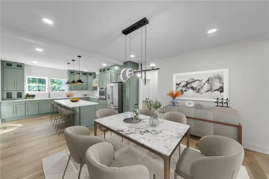 Furnished interior view inside a new home in , College Park (Image 8).