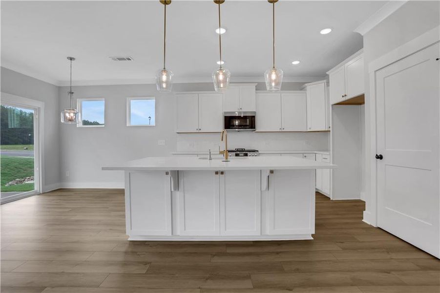 Furnished interior view inside a new home in , Loganville (Image 6).