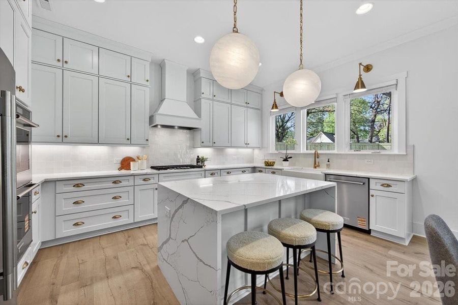 Furnished interior view inside a new home in , Charlotte (Image 31).