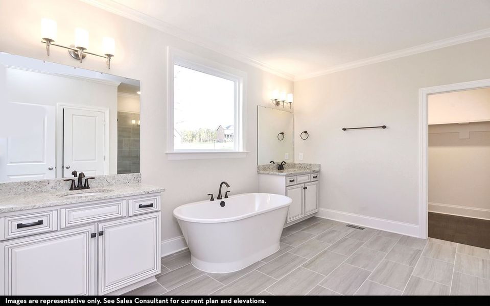 Furnished interior view inside a new home in Belvoir, Fairview (Image 6).