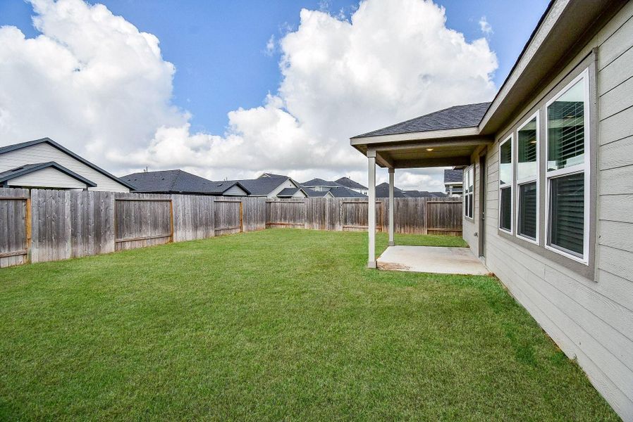 HOUSE IS SURROUNDED BY LOTS OF OTHER ONE STORY HOMES SO LOTS OF PRIVACY