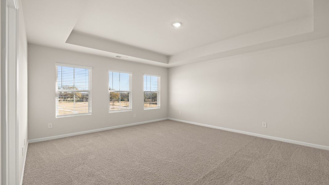 Spacious, unfurnished interior of a new home in Brookland Commons, Monroe (Image 17).