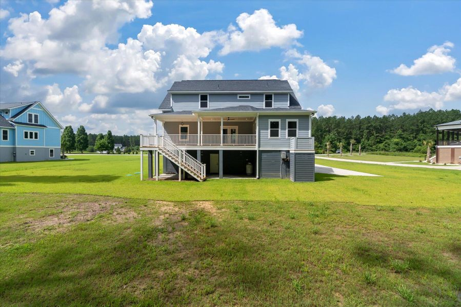 Front exterior of a new home in , Moncks Corner, SC, highlighting curb appeal (Image 26).