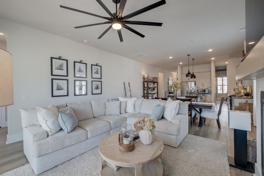 Furnished interior view inside a new home in Midtown at Nexton, Summerville (Image 7).
