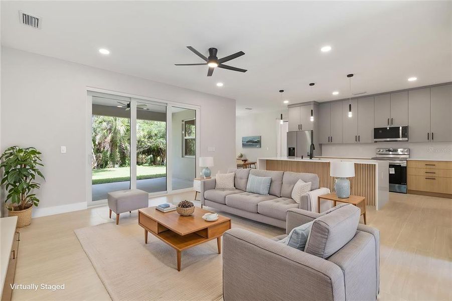 Furnished interior view inside a new home in , Port Charlotte (Image 9).