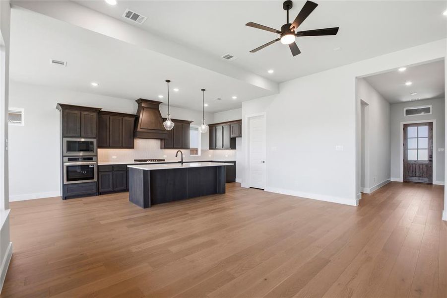 Furnished interior view inside a new home in Pecan Grove, Burleson (Image 5).