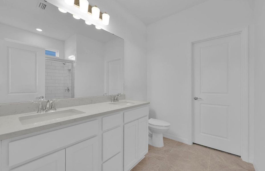 Furnished interior view inside a new home in Hyland Trail, Green Cove Springs (Image 6). Furnished interior view inside a new home in Hyland Trail, Green Cove Springs (Image 6).