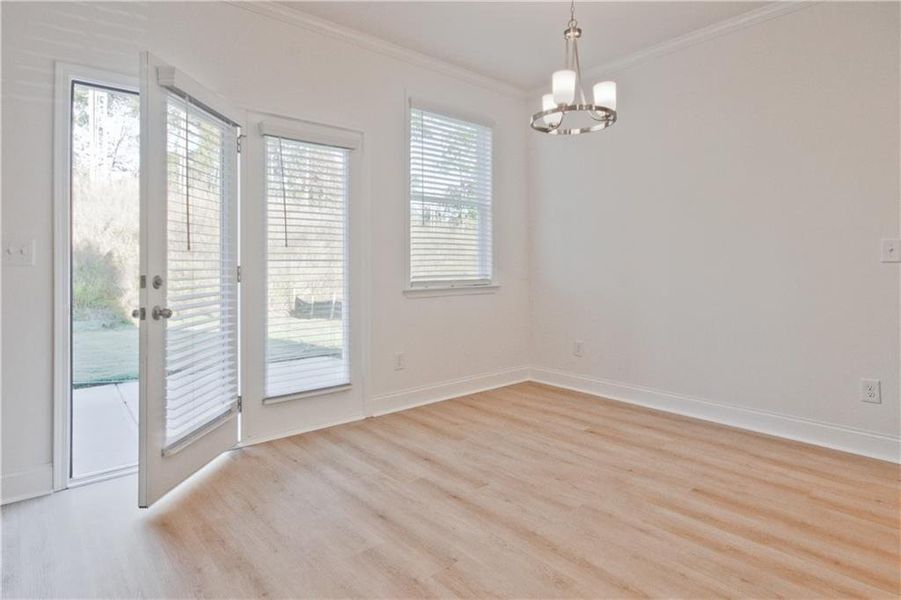 Spacious, unfurnished interior of a new home in Highland Park, Stonecrest (Image 36).