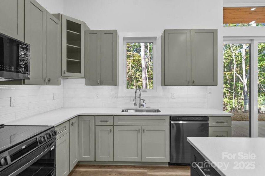 Furnished interior view inside a new home in , Union Mills (Image 15).