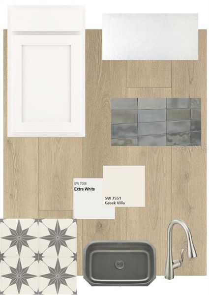 Sample of building materials used in homes in , Apollo Beach (Image 4).