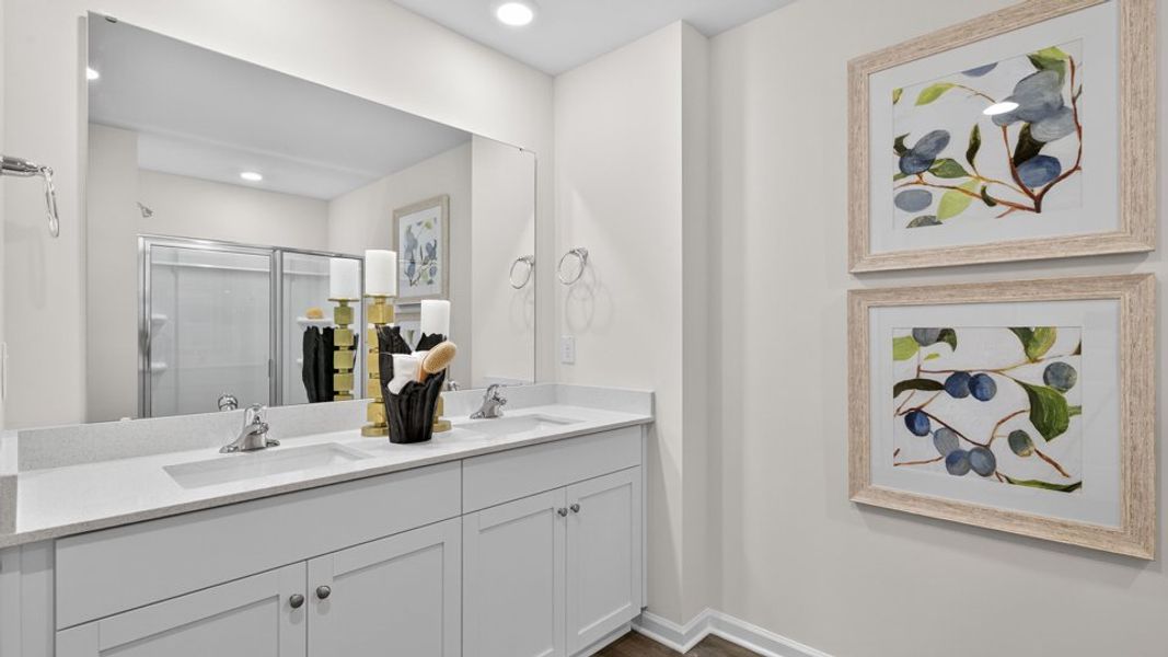 Furnished interior view inside a new home in Chandler Pointe, Rural Hall (Image 24).