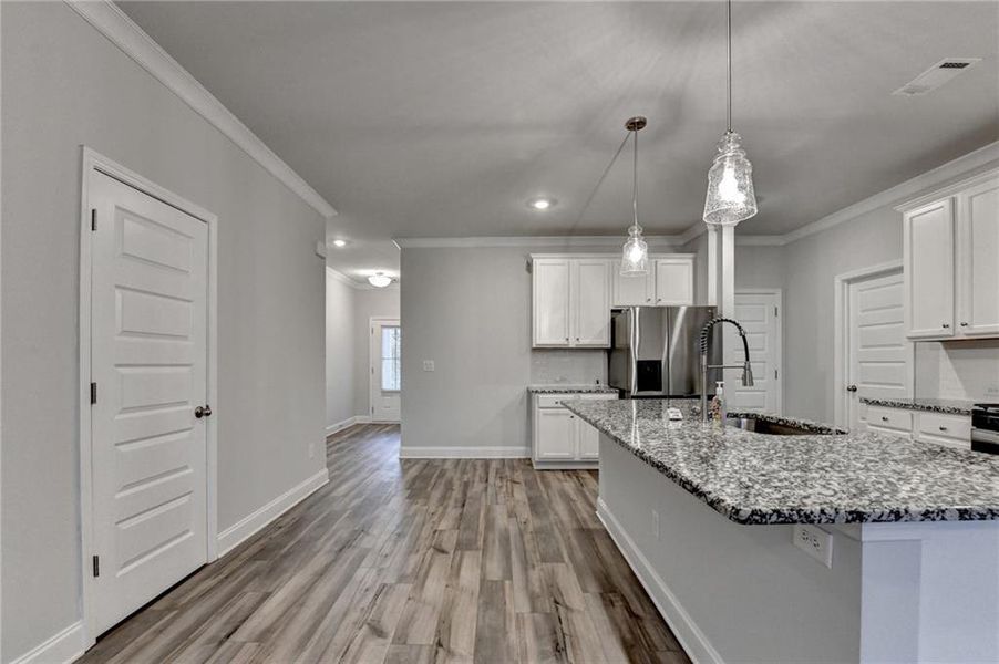 Furnished interior view inside a new home in Westgate Enclave, Loganville (Image 10).