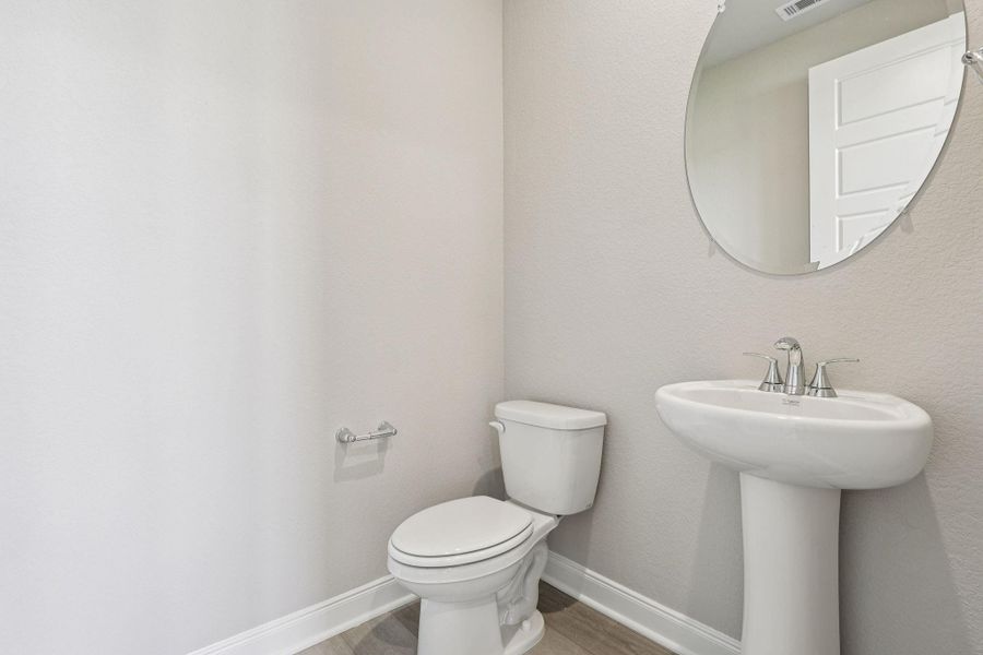 Photo is not of the actual home, but is an inspirational photo of builder’s model home and may depict options, furnishings, and/or decorator features that are not included