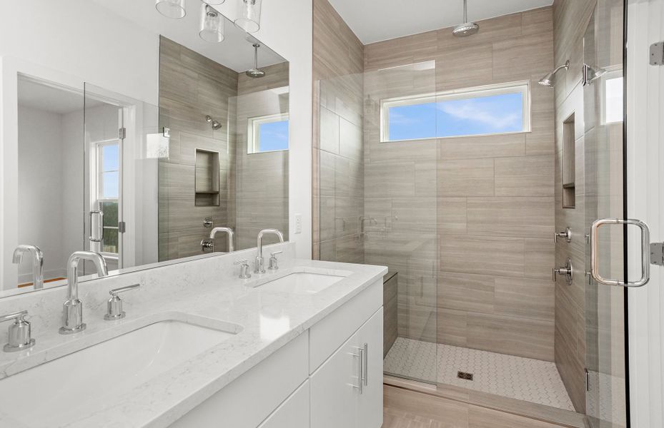 Furnished interior view inside a new home in Skyline, Nashville (Image 16). Furnished interior view inside a new home in Skyline, Nashville (Image 16).