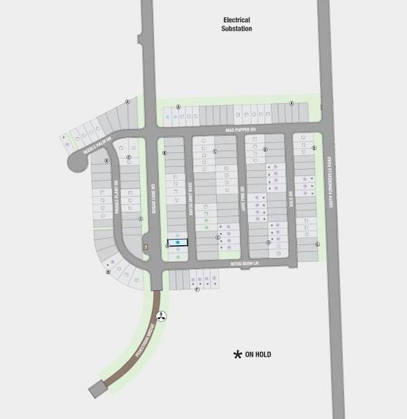 222 Bayou Mint Boulevard - SIte Map 222 Bayou Mint Boulevard - SIte Map