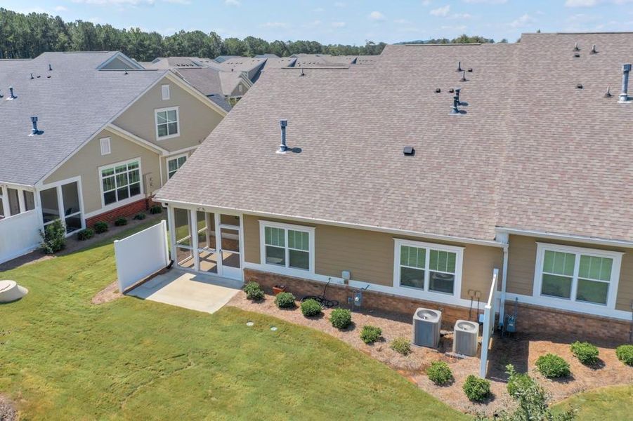 Front exterior of a new home in , Cumming, GA, highlighting curb appeal (Image 27).