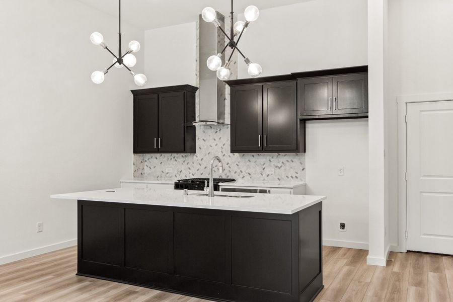 Furnished interior view inside a new home in Cottonwood Creek, Rowlett (Image 9).