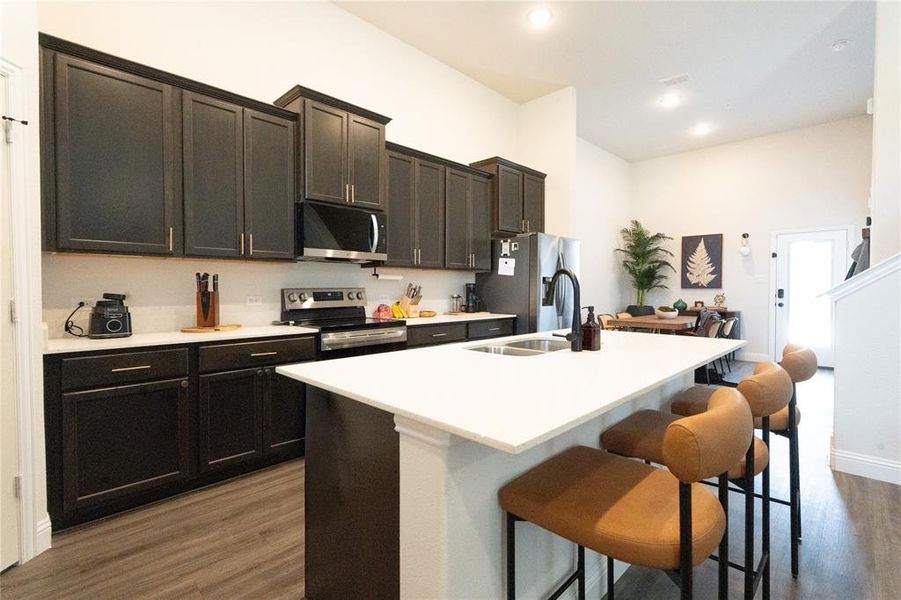 Furnished interior view inside a new home in , Irving (Image 4).
