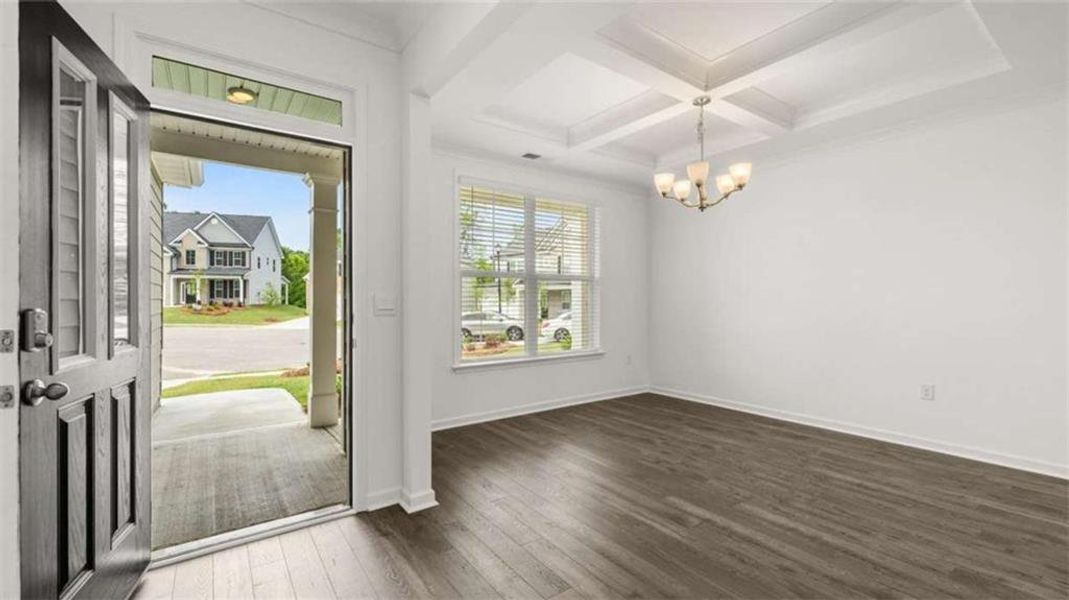 Spacious, unfurnished interior of a new home in Water Oak Estates, Lawrenceville (Image 28). Spacious, unfurnished interior of a new home in Water Oak Estates, Lawrenceville (Image 28).