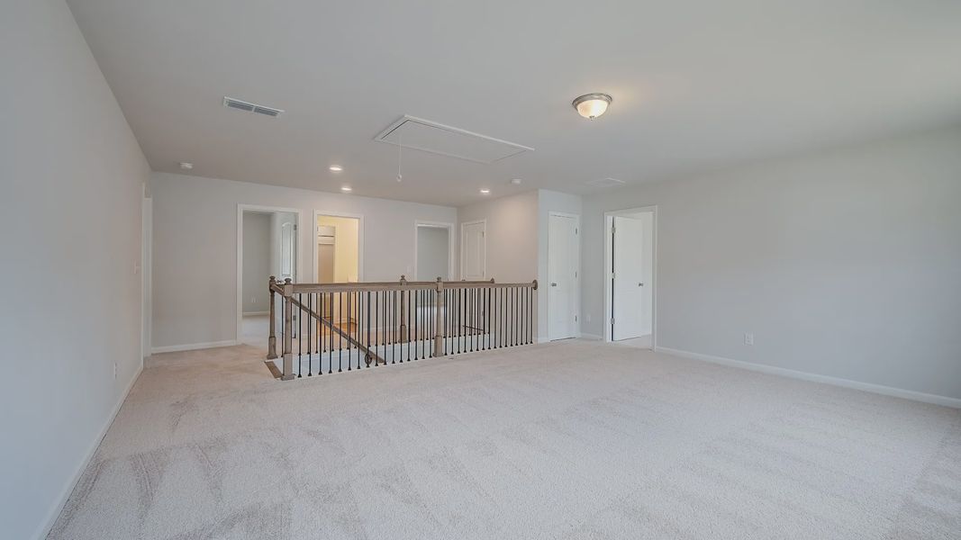 Furnished interior view inside a new home in Hamilton Lakes, Lawrenceville (Image 22). Furnished interior view inside a new home in Hamilton Lakes, Lawrenceville (Image 22).