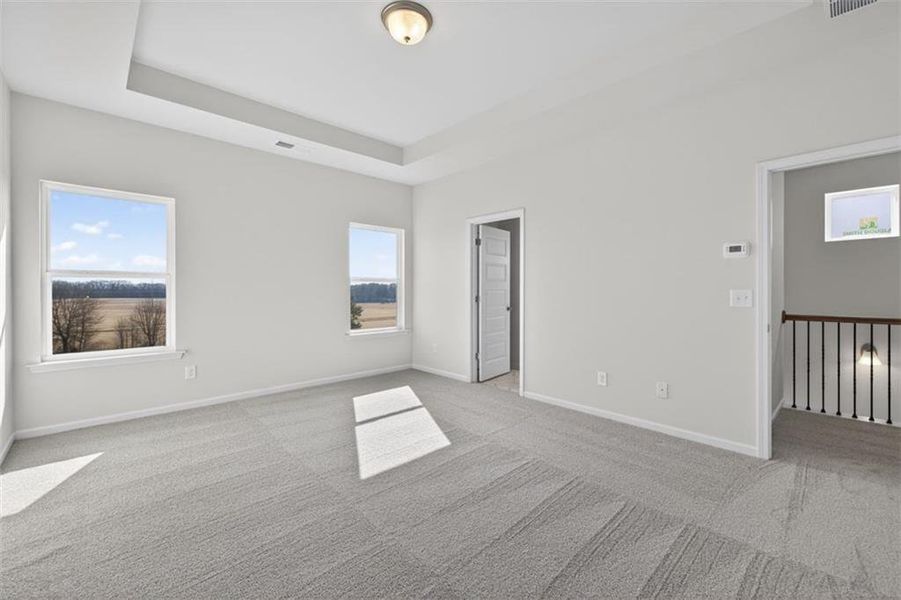 Spacious, unfurnished interior of a new home in Townes At The Stiles, Cartersville (Image 14).