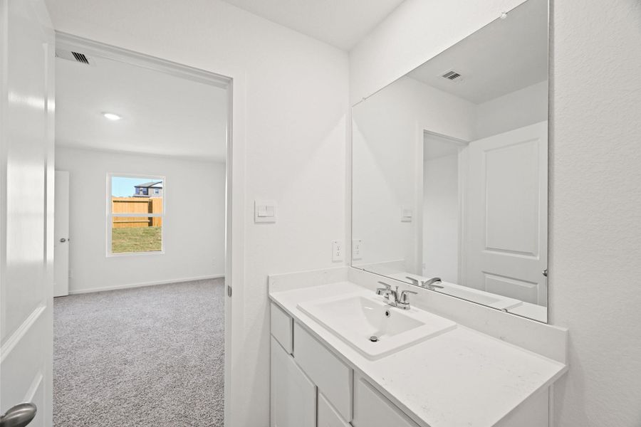 Furnished interior view inside a new home in Mill Creek, Magnolia (Image 6).
