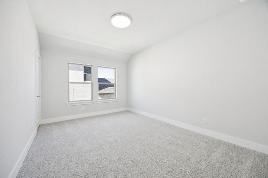 Representative unfurnished interior of a home built from the Kenai by Centre Living Homes in Painted Tree Lakeside, McKinney (Image 27).