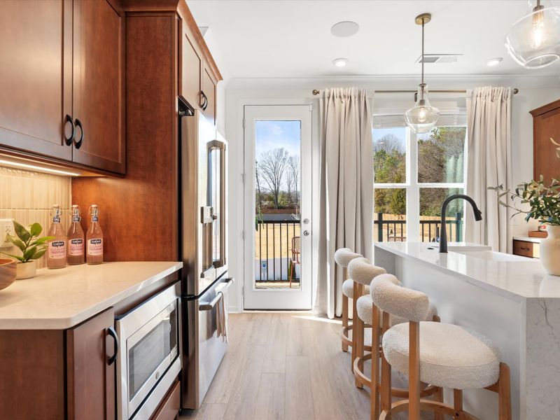 Furnished interior view inside a new home in Southmont, Charlotte (Image 5).