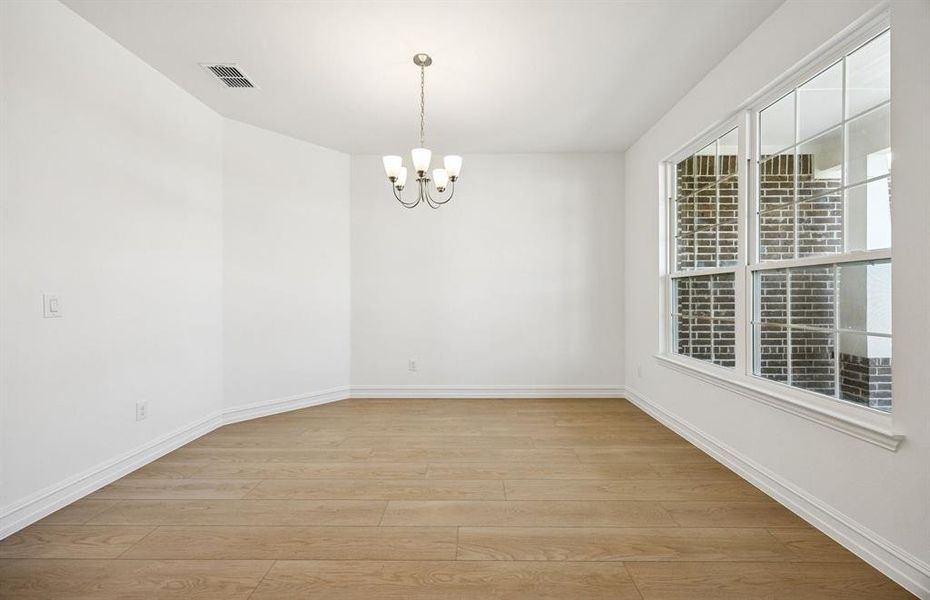 Formal dining area Formal dining area