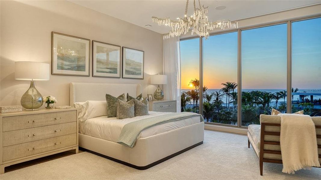 Furnished interior view inside a new home in , Longboat Key (Image 47). Furnished interior view inside a new home in , Longboat Key (Image 47).