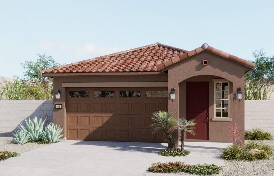 Spanish Elevation – Terraza | Mira Vista at Victory in Buckeye, AZ by Landsea Homes