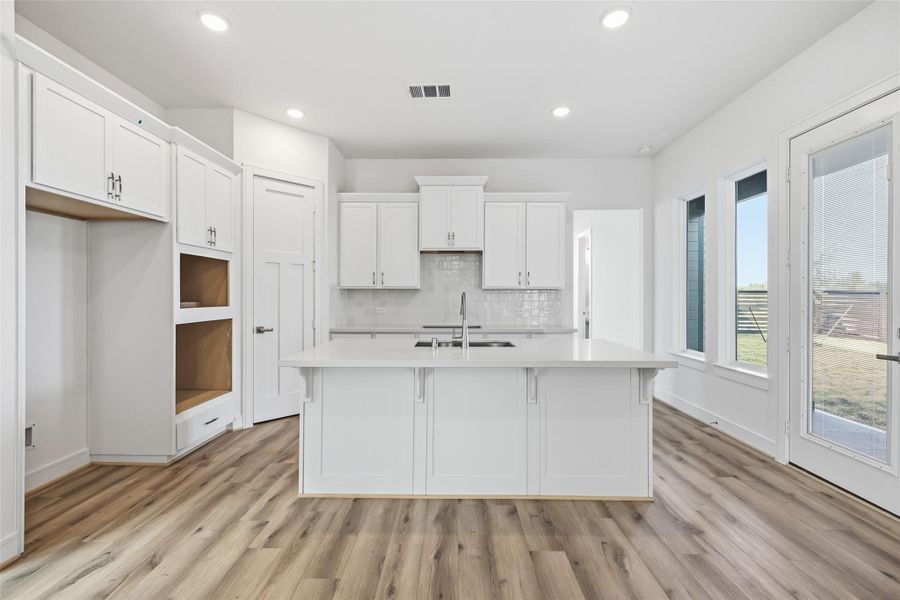 Furnished interior view inside a new home in Bridgeland Central, Cypress (Image 10). Furnished interior view inside a new home in Bridgeland Central, Cypress (Image 10).