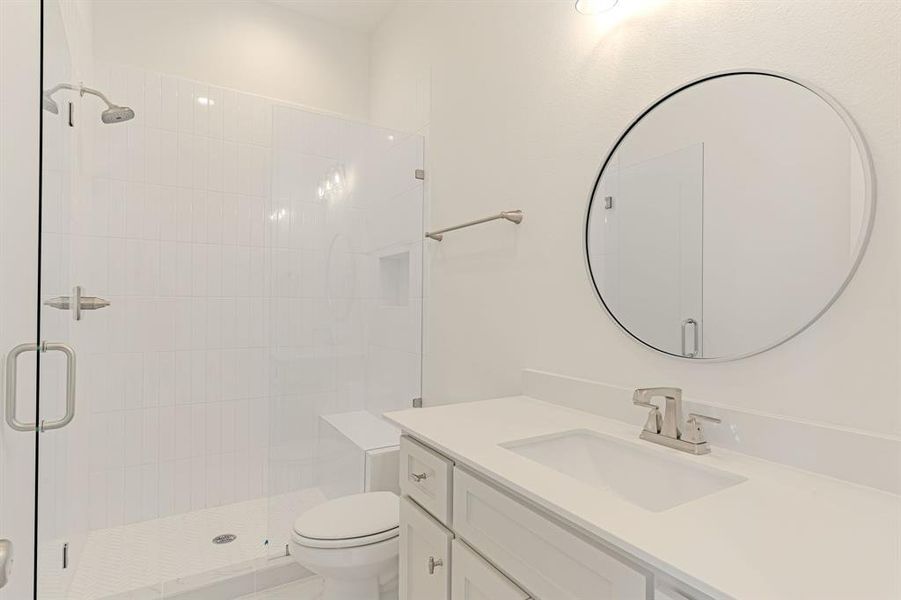 Furnished interior view inside a new home in , Aledo (Image 8).