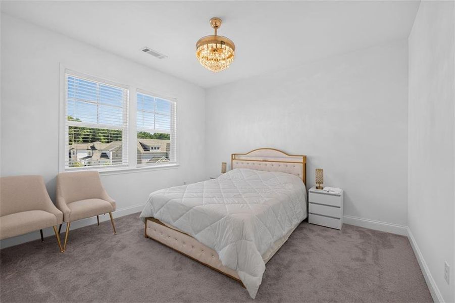 Furnished interior view inside a new home in Bailey Fence, Dacula (Image 31).