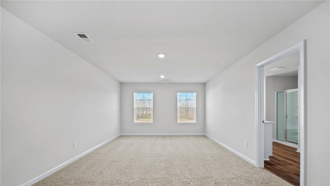 Spacious, unfurnished interior of a new home in Champion's Run, Lithonia (Image 29). Spacious, unfurnished interior of a new home in Champion's Run, Lithonia (Image 29).