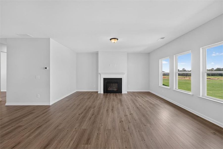 Spacious, unfurnished interior of a new home in The Stiles, Cartersville (Image 41).