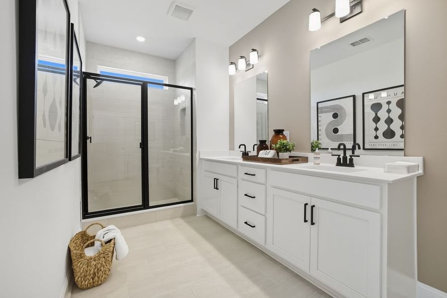 Representative furnished interior of a home built from the Easton by Taylor Morrison in Watson Park, Snellville (Image 24).