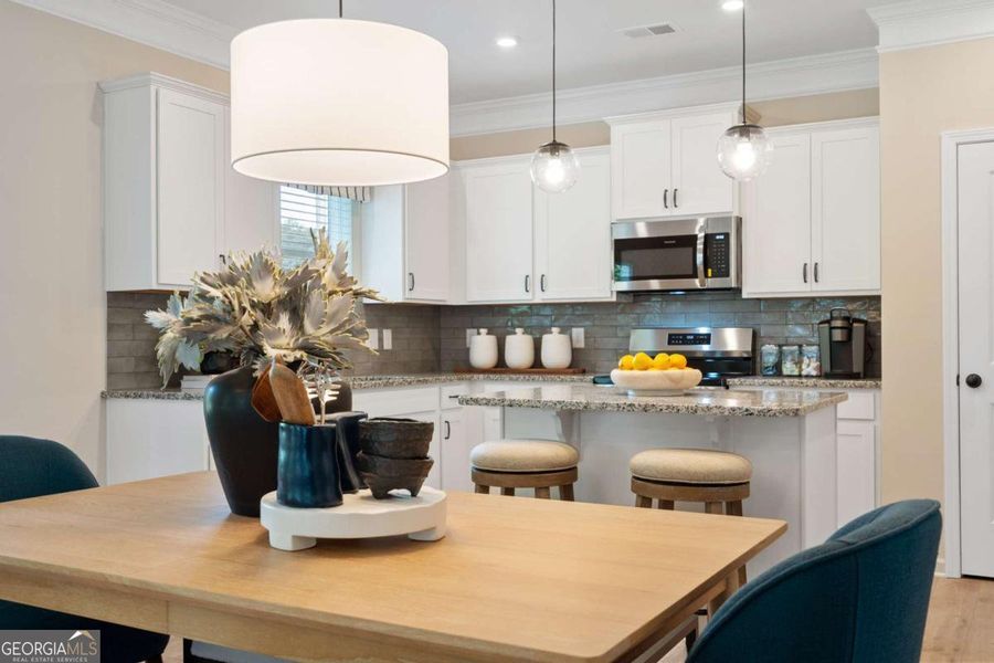 Furnished interior view inside a new home in Avalon, Perry (Image 9).